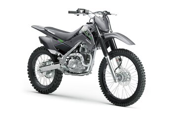 2025 Kawasaki KLX110R Battle Gray