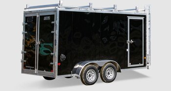 E Z Hauler ENCLOSED 8.5x14 WIDE CARGO TRAILERS