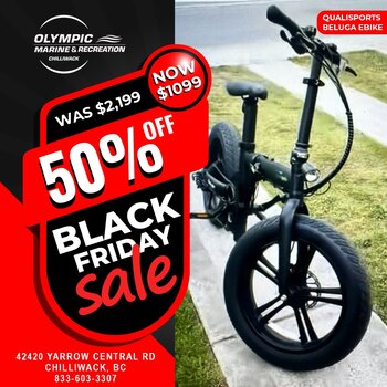 NEW Qualisports Beluga eBike *50% OFF