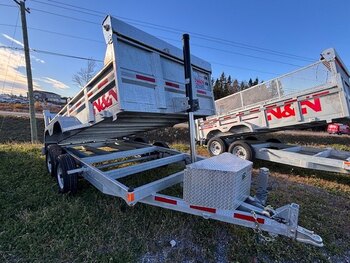 2027 Precision Trailers 12' Dump 10k Trailers