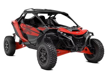 2025 Can Am Maverick R MAX X Legion Red