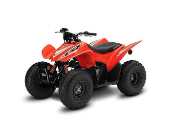 2025 Honda Rancher TRX420 Manual Shift Hero Red