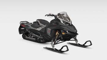 2026 Lynx SHREDDER RE Rotax® 850 E TEC Turbo R Platinum Silver Satin / Black