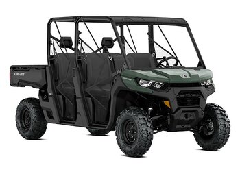 2025 Can Am Defender MAX DPS HD9 Compass Green