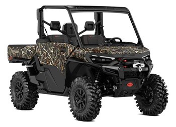 2025 Can Am Defender MAX X MR With Half Doors Wildland Camo