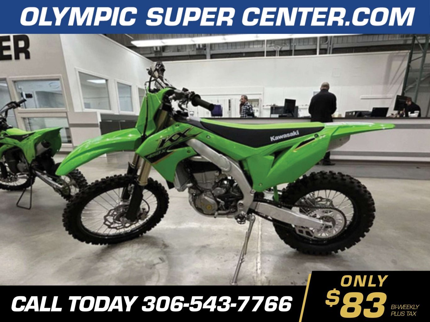 2022 Kawasaki KX $42/week! Rev It Up Today!