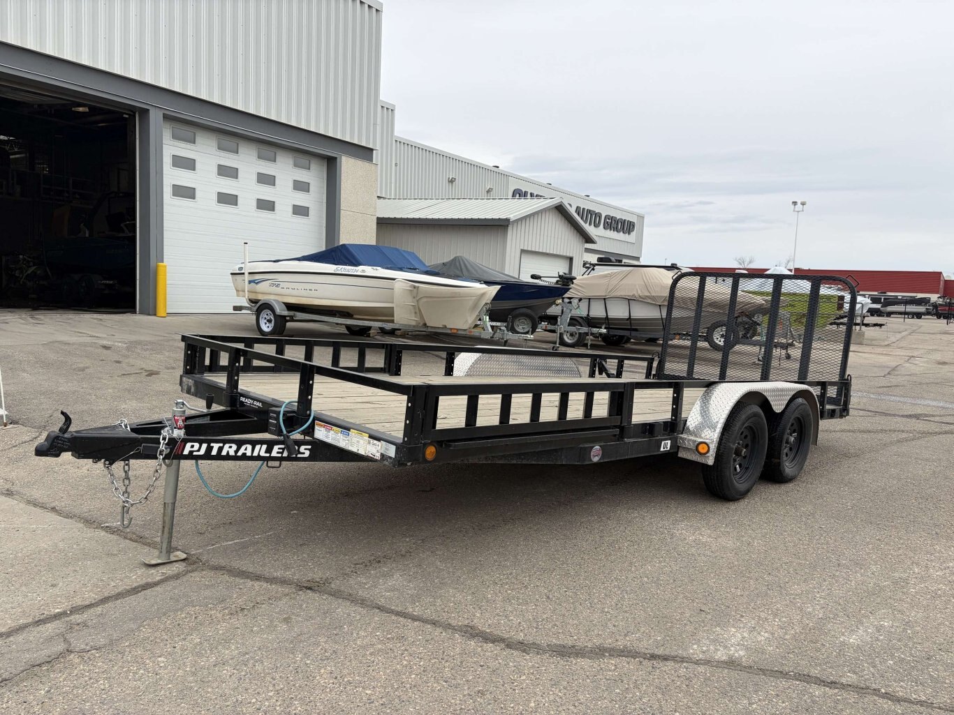 2023 PJ Trailers Flat Deck Utility Trailer Amazing Condition! Haul More Today!