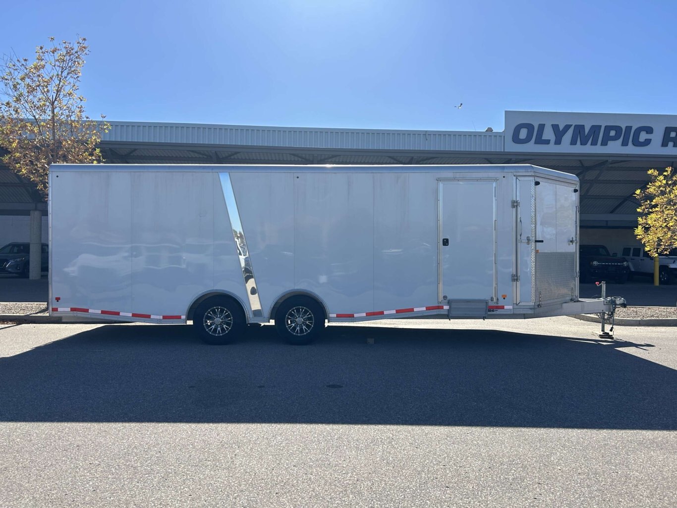 2017 Alcom 8.5 X 24 Aluminum Trailer