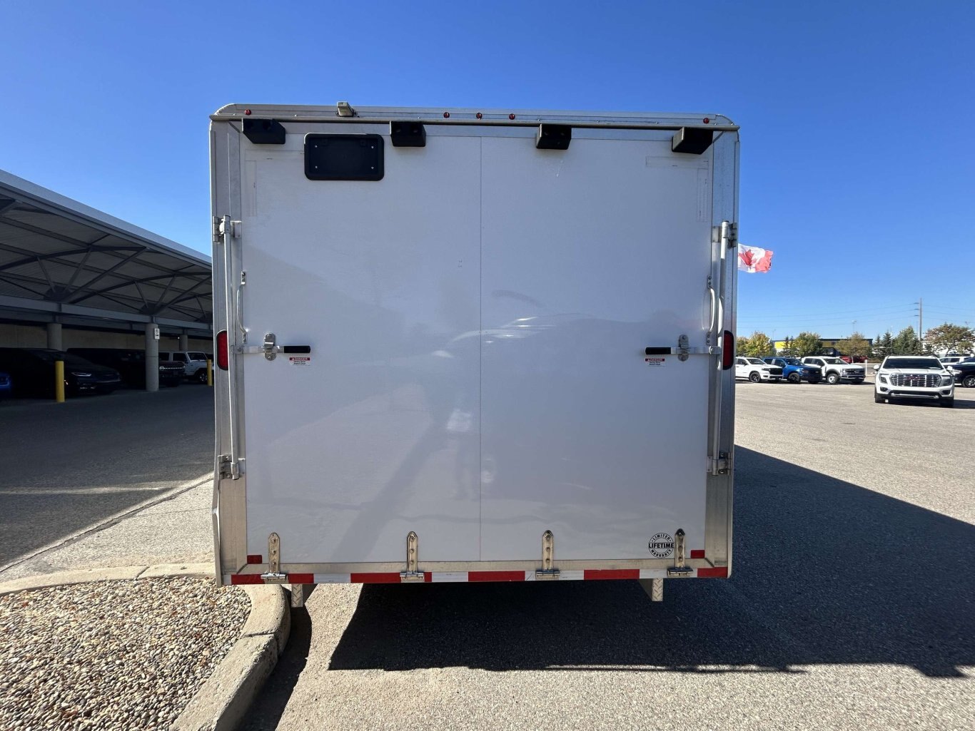 2017 Alcom 8.5 X 24 Aluminum Trailer