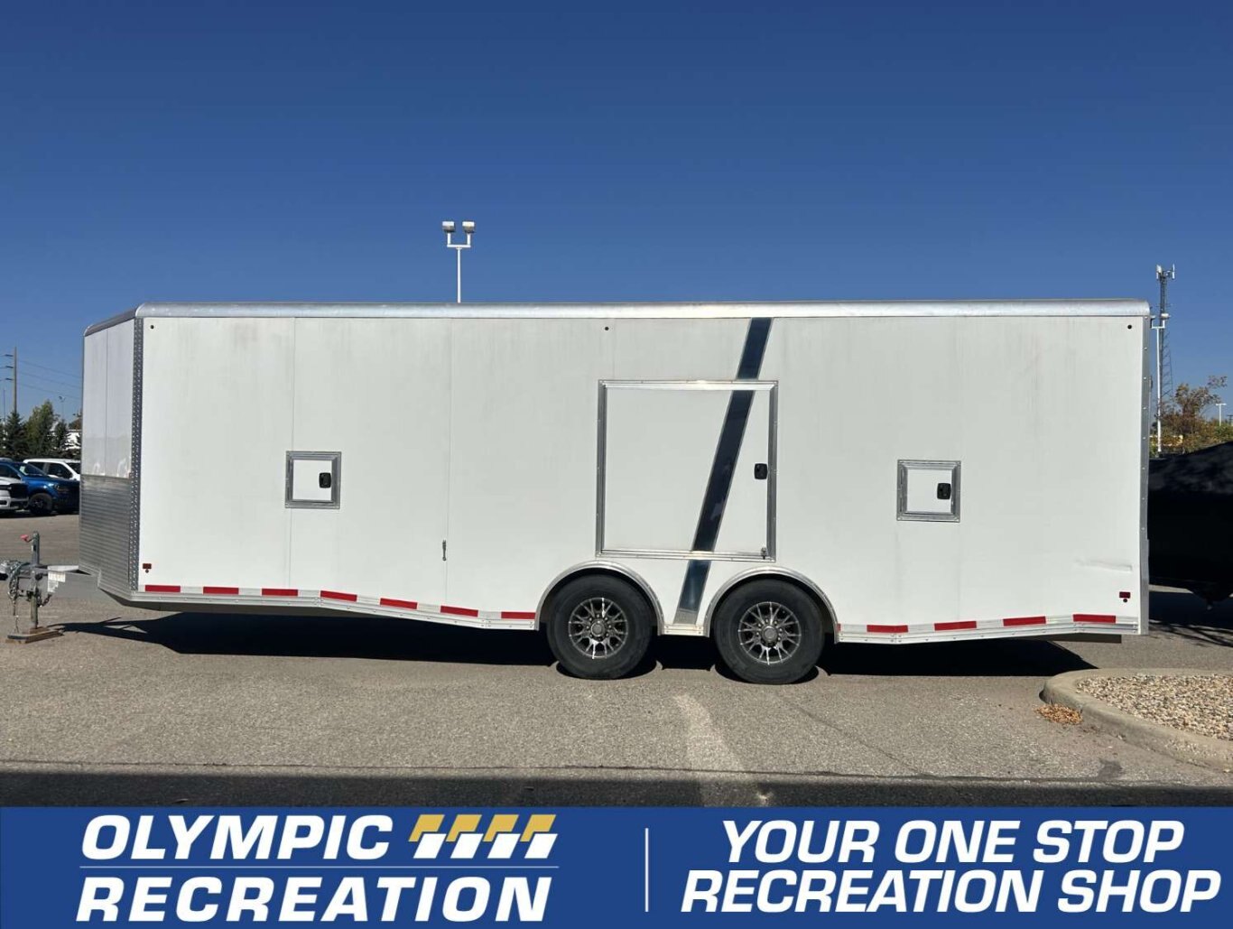 2017 Alcom 8.5 X 24 Aluminum Trailer