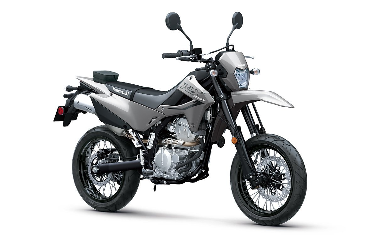 2026 Kawasaki KLX300SM Battle Gray / Ebony