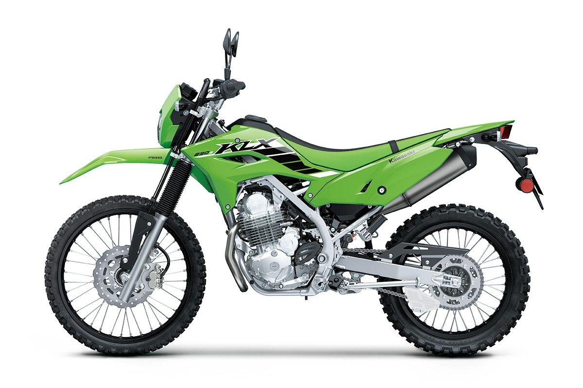 2026 Kawasaki KLX230 S Lime Green