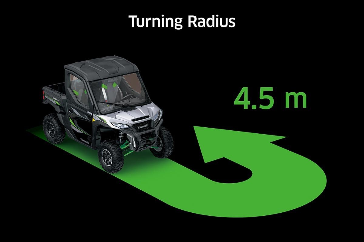 2025 Kawasaki RIDGE XR DELUXE HVAC Metallic Graystone