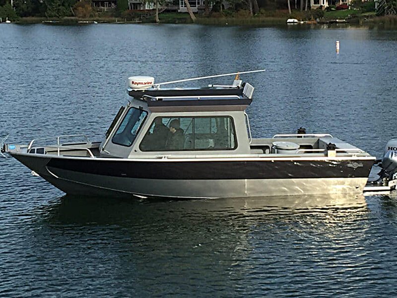 2025 ALLIED BOATS — P19 MUSTANG (3 Piece Rollup Curtain)