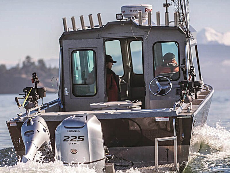 2025 ALLIED BOATS — P19 MUSTANG (3 Piece Rollup Curtain)