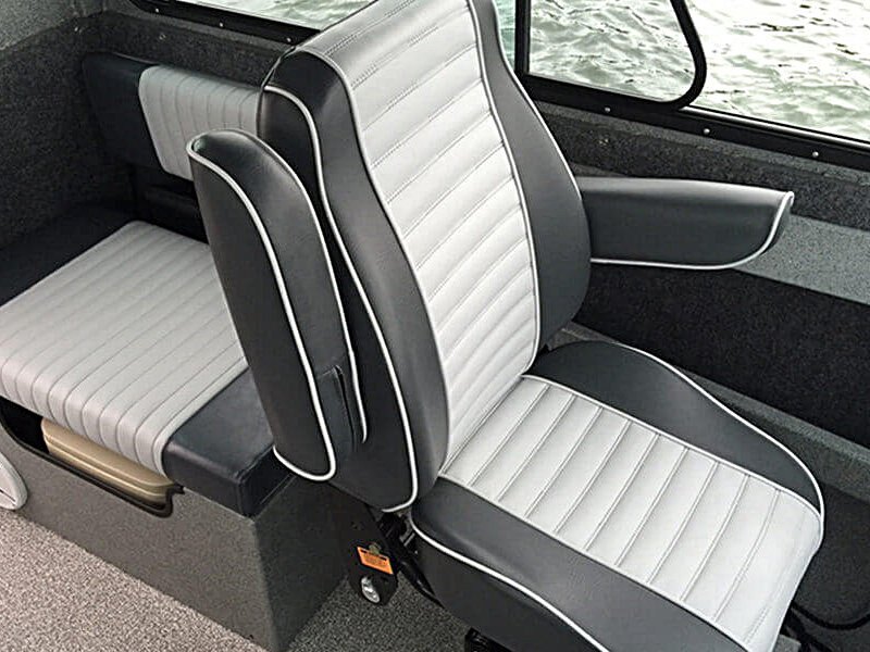 2025 ALLIED BOATS — P19 MUSTANG (3 Piece Rollup Curtain)