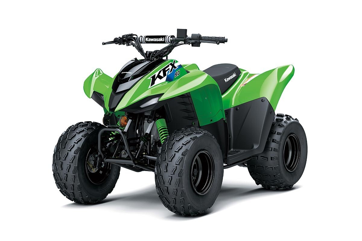 2026 Kawasaki KFX90 Lime Green