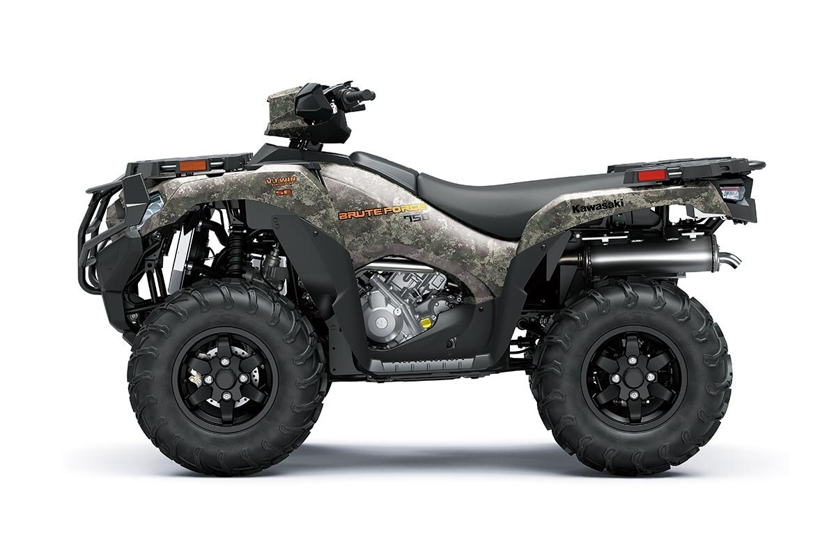 2026 Kawasaki BRUTE FORCE 750 SE Camouflage True Timber Strata