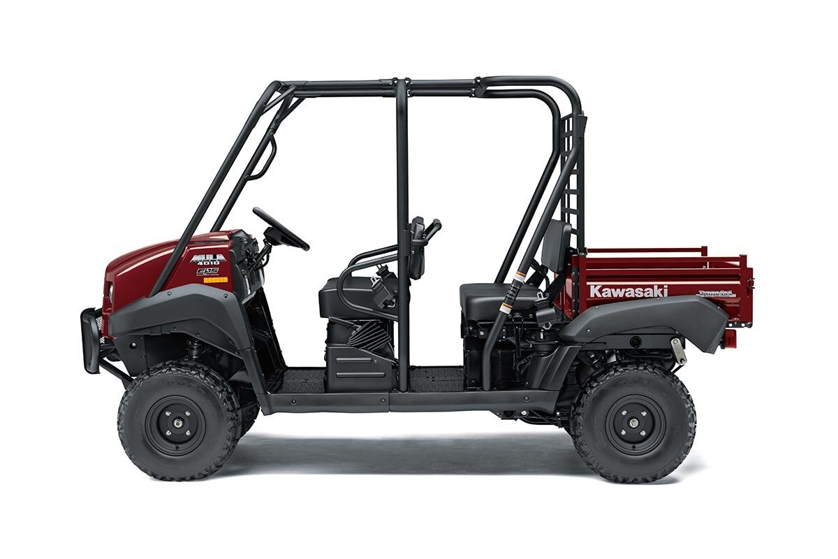 2026 Kawasaki MULE 4010 TRANS4x4 Dark Royal Red