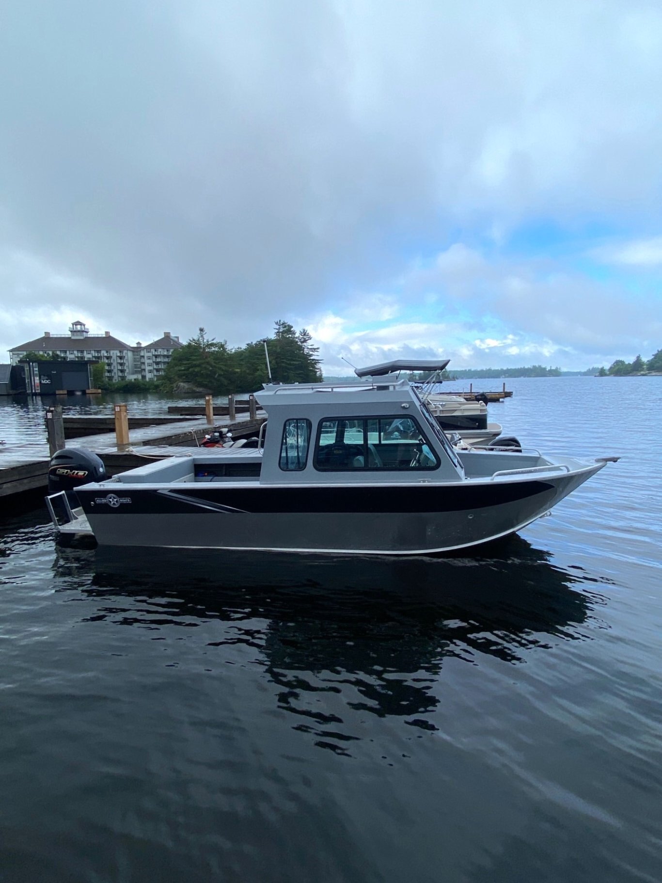 2025 Allied 21 HT Mustang (3 Piece Rollup Curtain)