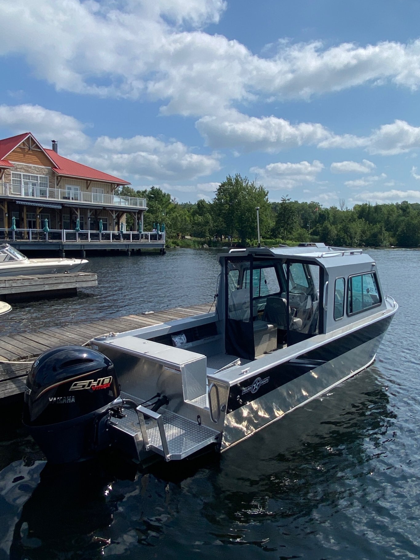 2025 Allied 21 HT Mustang (3 Piece Rollup Curtain)