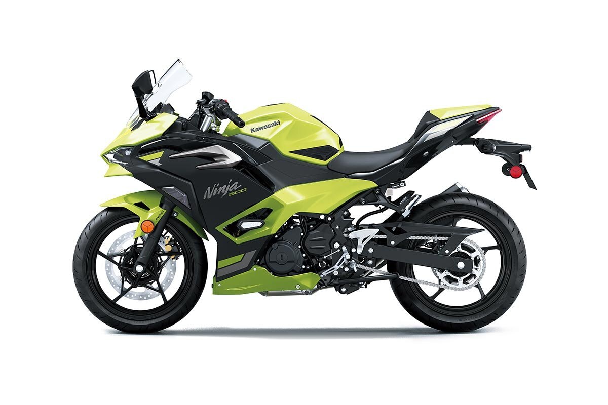 2026 Kawasaki NINJA 500 SE Metallic Yellowish Green / Ebony