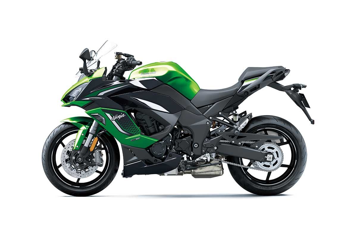 2026 Kawasaki NINJA 1100SX SE Emerald Blazed Green / Metallic Diablo Black