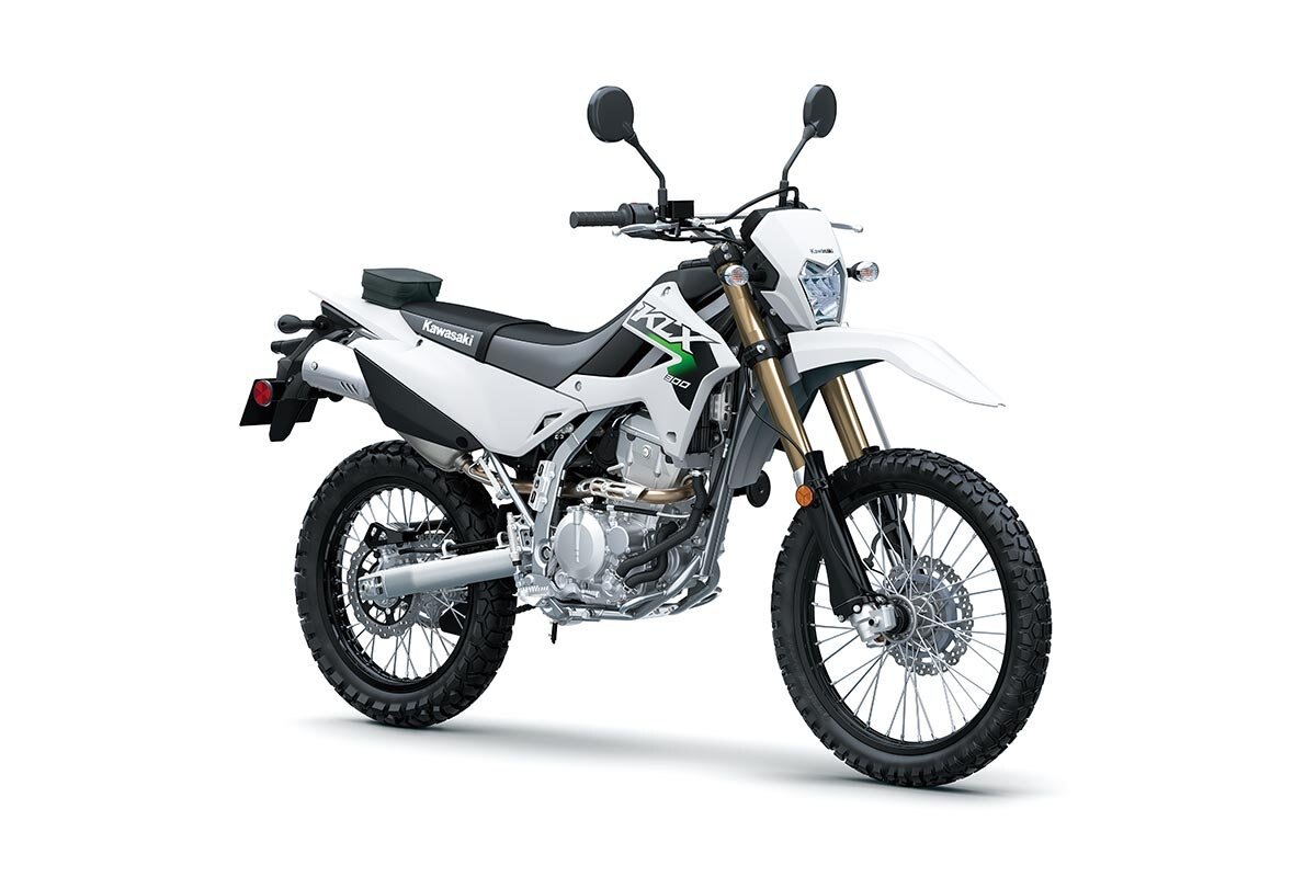 2026 Kawasaki KLX300 Bright White