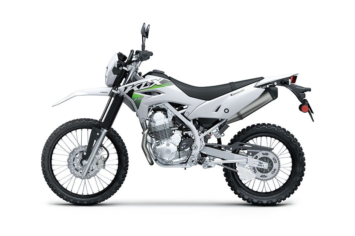 2026 Kawasaki KLX230 Bright White