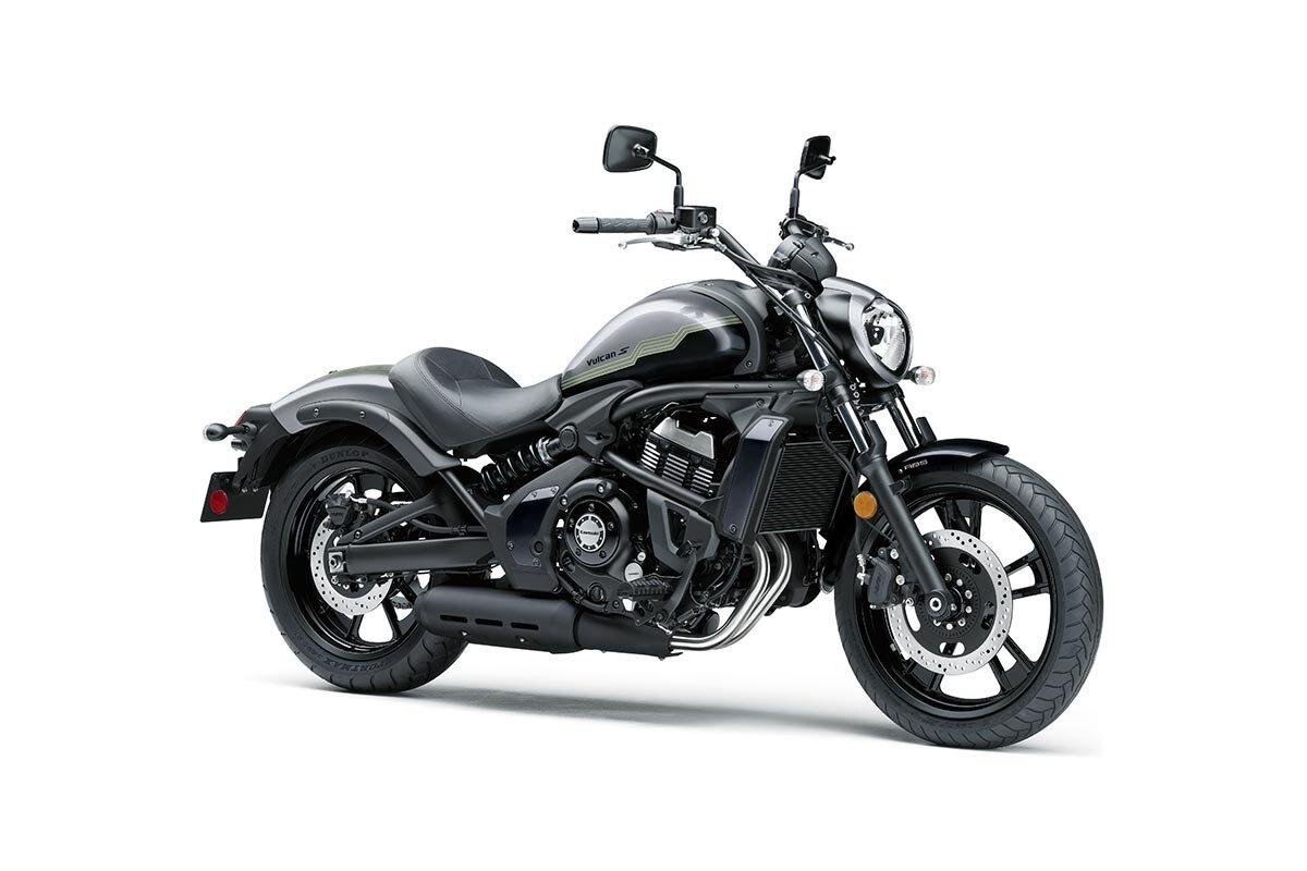 2026 Kawasaki VULCAN S Metallic Graphite Gray / Metallic Spark Black