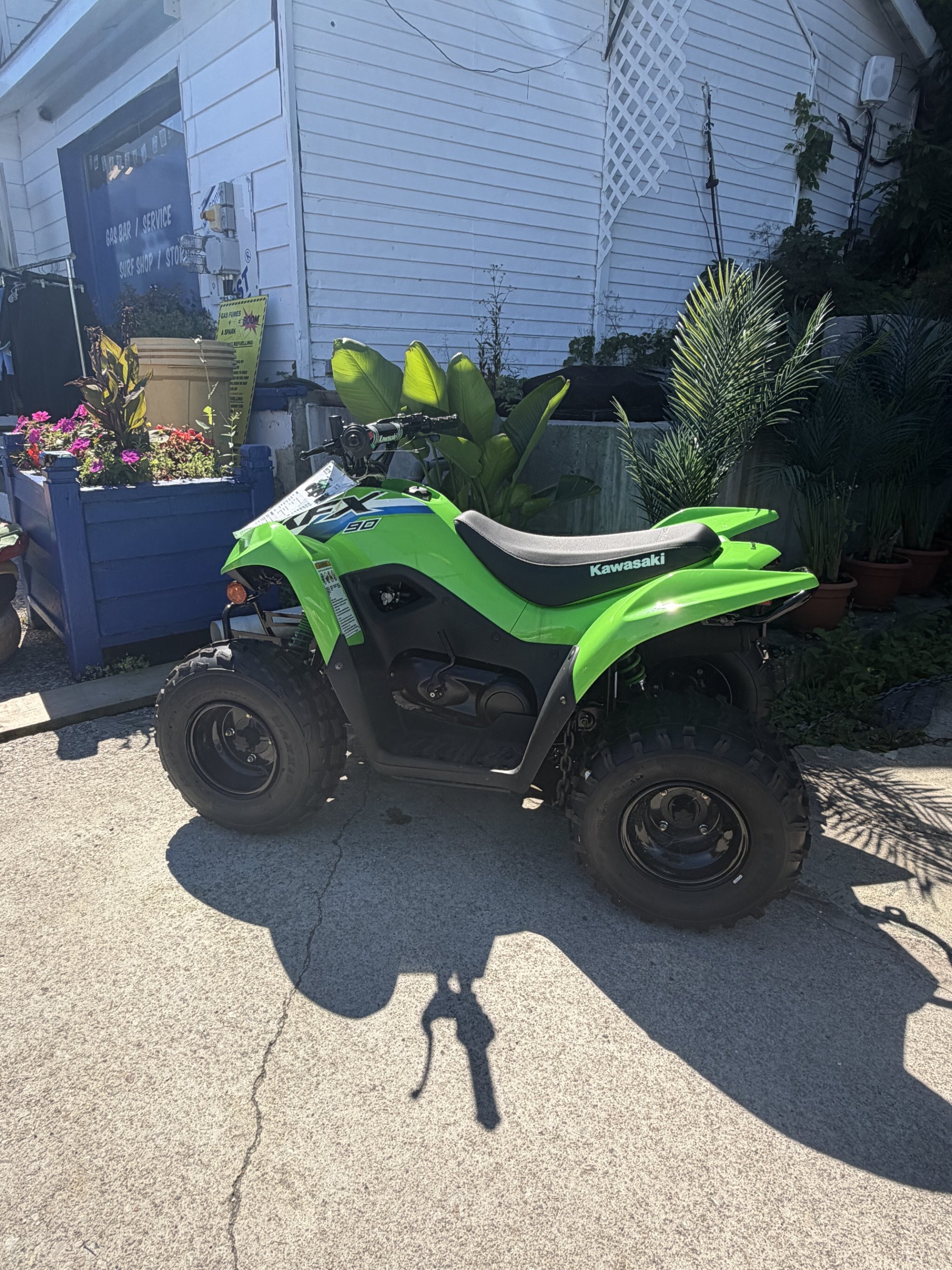 2026 Kawasaki KFX90 (Lime Green)