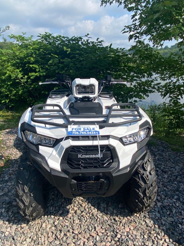 2025 Kawasaki BRUTE FORCE 450 Bright White