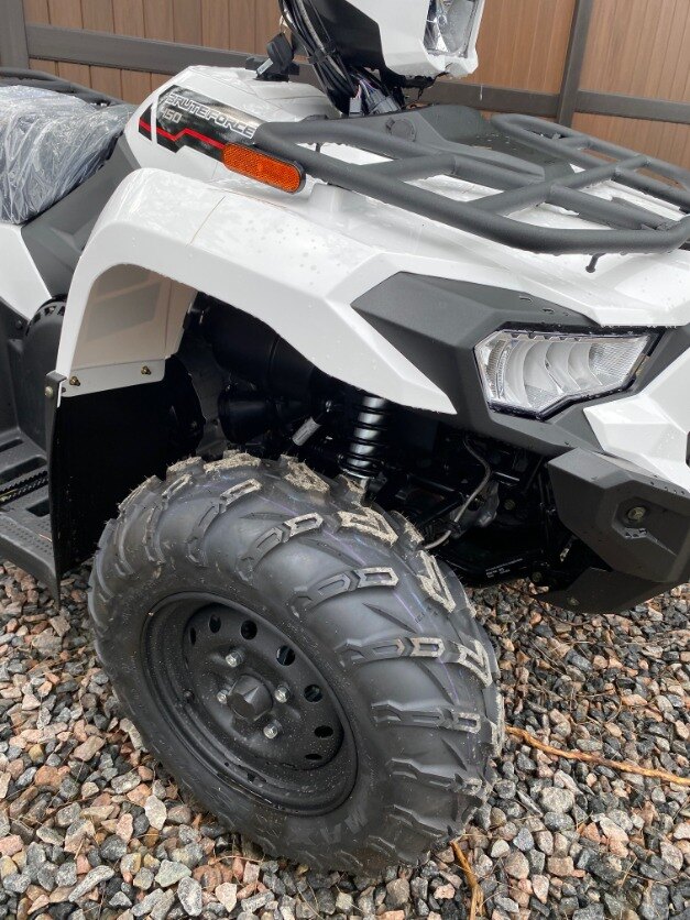 2025 Kawasaki BRUTE FORCE 450 Bright White