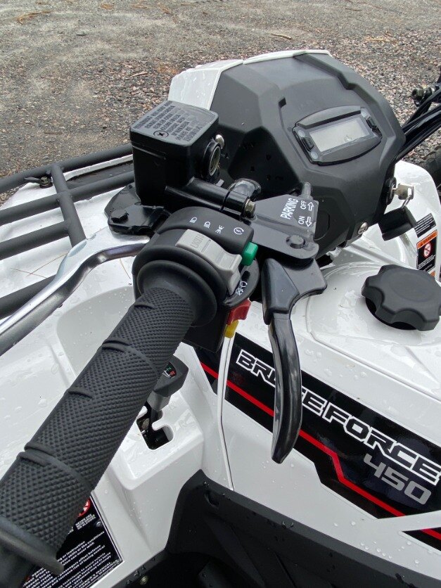 2025 Kawasaki BRUTE FORCE 450 Bright White