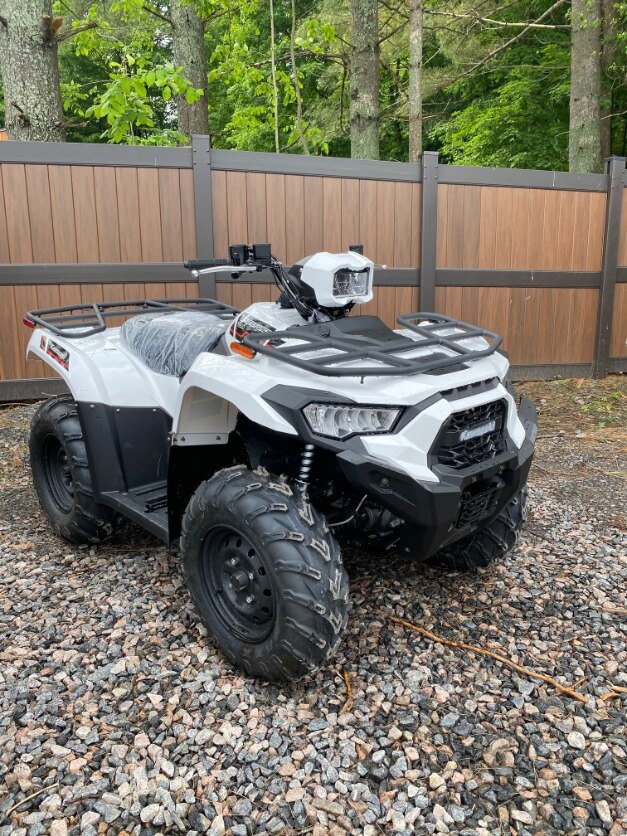2025 Kawasaki BRUTE FORCE 450 Bright White