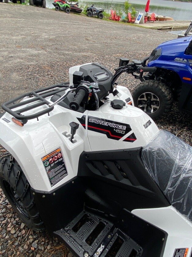 2025 Kawasaki BRUTE FORCE 450 Bright White