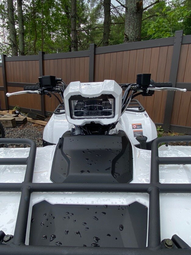 2025 Kawasaki BRUTE FORCE 450 Bright White