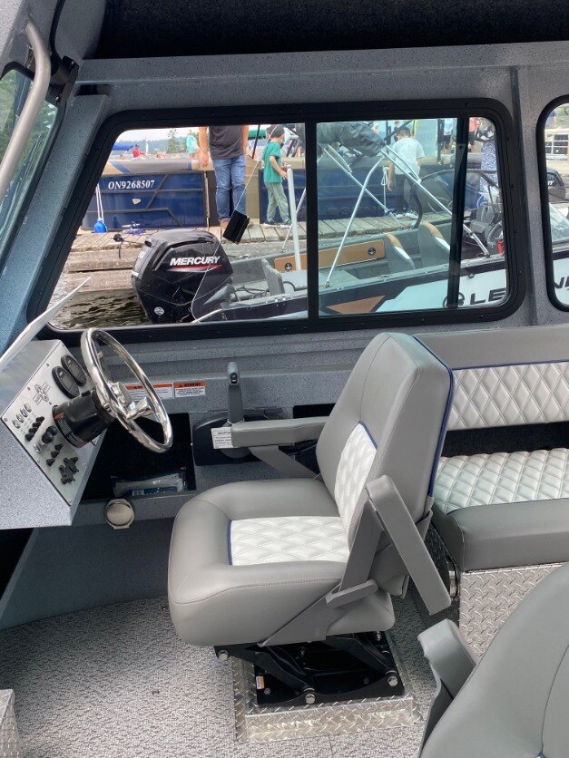 2025 Allied 21 HT Mustang (3 Piece Rollup Curtain)