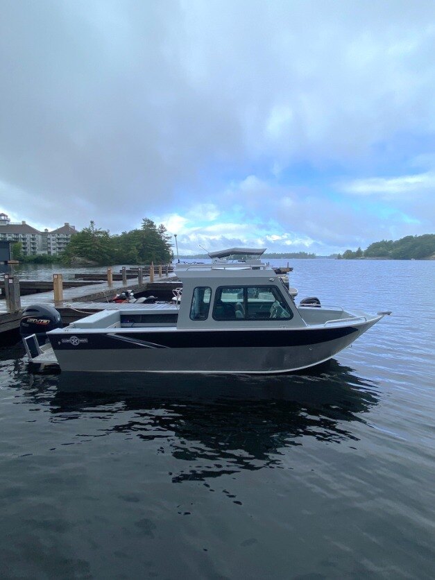 2025 Allied 21 HT Mustang (3 Piece Rollup Curtain)