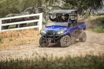 2026 Kawasaki MULE PRO FX 820 Dark Royal Red