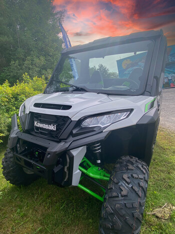 2025 Kawasaki RIDGE CREW HVAC True Timber Strata