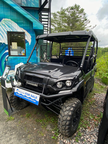 2026 Kawasaki MULE PRO FXT 820 Dark Royal Red