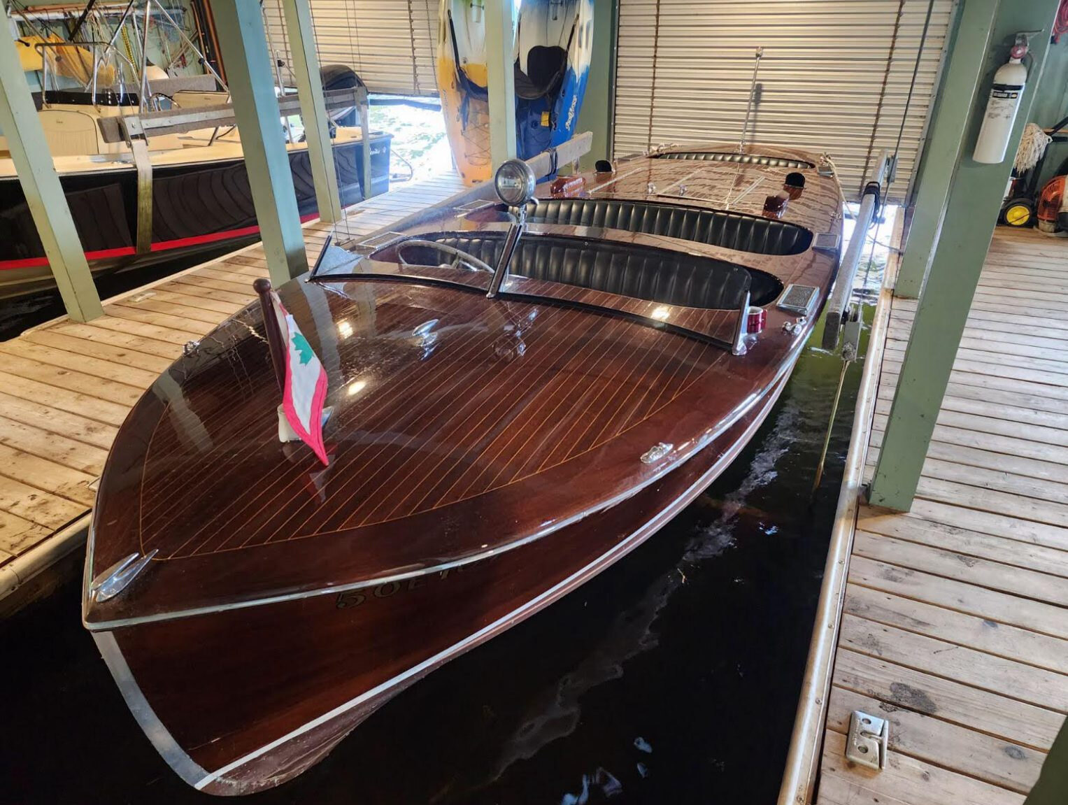 1954 Duke Classic Muskoka Boat – 21 ft
