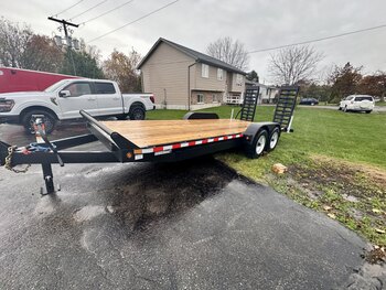 Like New 2022 Canada Trailer 25' 21k Gooseneck