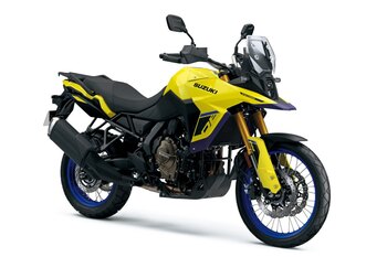 2025 Suzuki V Strom 800DE Adventure Glass Sparkle Black