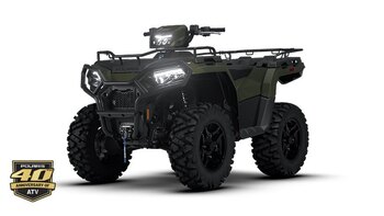 2026 Polaris® SPORTSMAN Touring 570 Premium Treeline Green Metallic