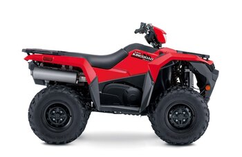 2026 Suzuki KingQuad 500XP Flame Red