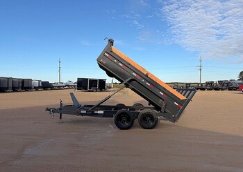 2027 Hard Core Trailers Galvanized 14' Dump 16k Trailer