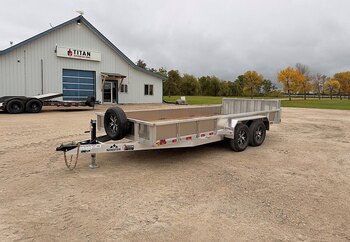 2026 Nordtek Trailers Aluminium 12' Utility 3K Trailer