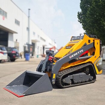Established Arborist Package: Derette XC1100 Mini Skid Steer Loader with Standard Bucket